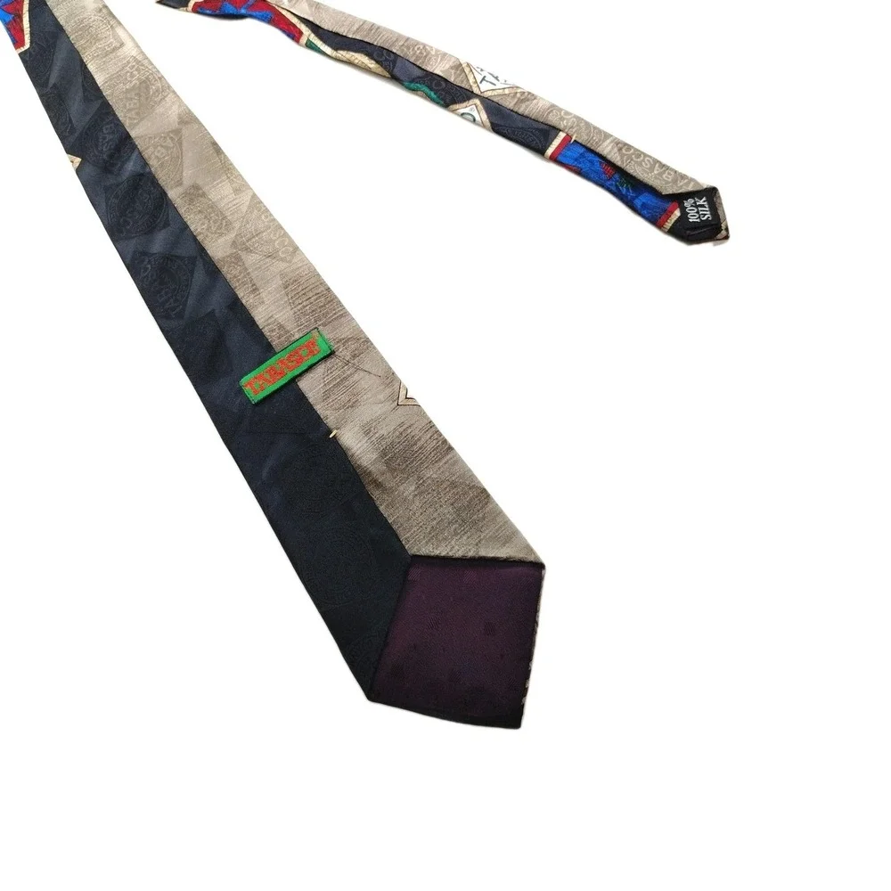 TABASCO Mens 100% Silk Tie 4